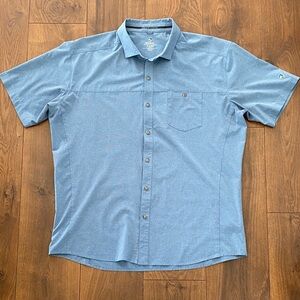 KUHL Optimizr Shirt Style 7316 Mens XL Endless Sea Excellent Condition